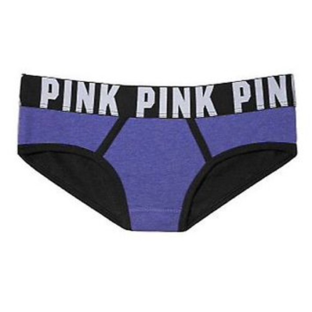 TWO Victoria's Secret PINK Logo Cheekies